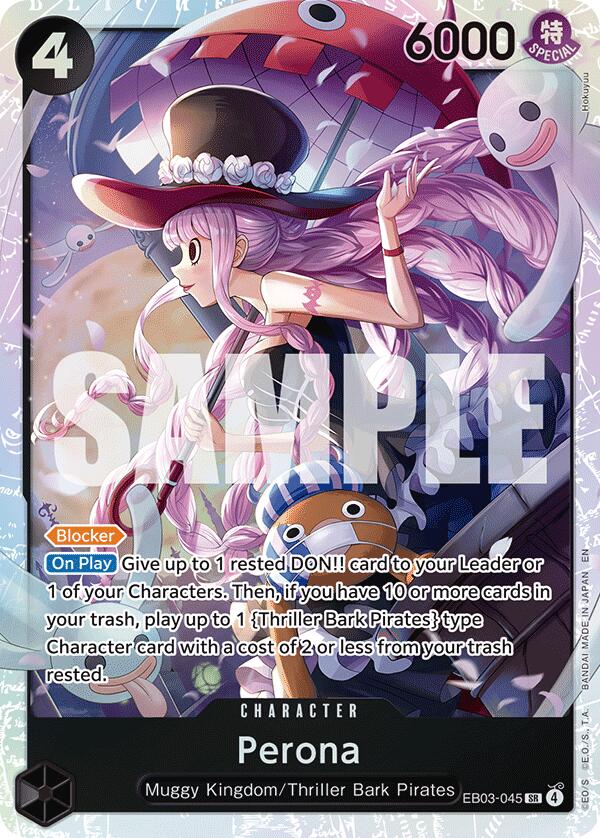 Perona [Extra Booster: One Piece Heroines Edition] | Shuffle n Cut Hobbies & Games
