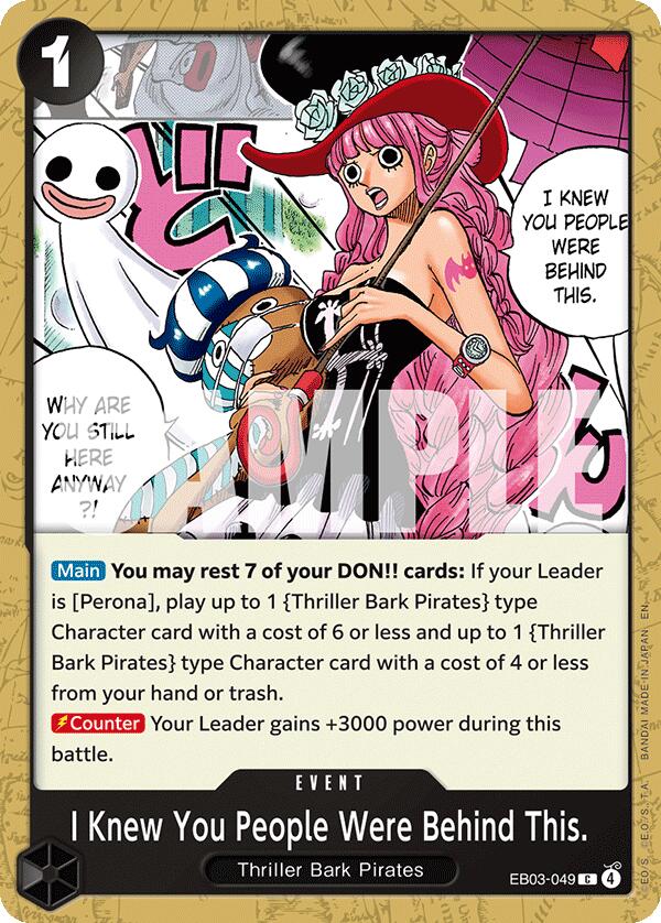 I Knew You People Were Behind This. [Extra Booster: One Piece Heroines Edition] | Shuffle n Cut Hobbies & Games