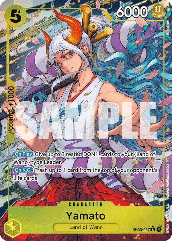 Yamato (Alternate Art) [Extra Booster: One Piece Heroines Edition] | Shuffle n Cut Hobbies & Games