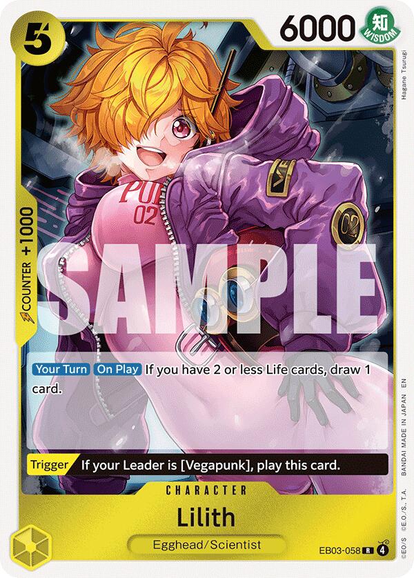 Lilith [Extra Booster: One Piece Heroines Edition] | Shuffle n Cut Hobbies & Games