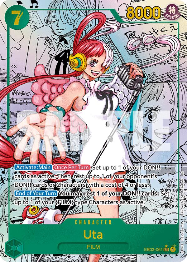 Uta (Manga) [Extra Booster: One Piece Heroines Edition] | Shuffle n Cut Hobbies & Games
