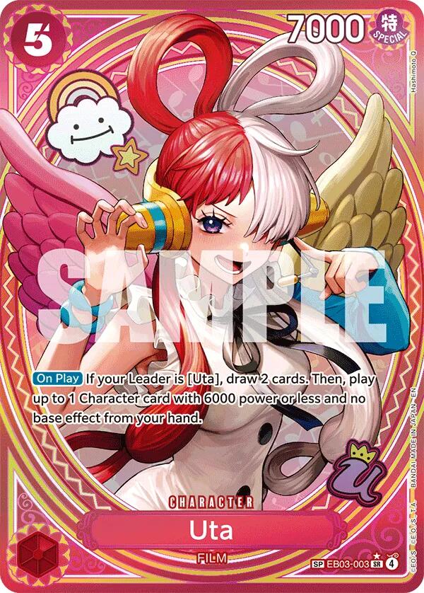 Uta - 003 (SP) [Extra Booster: One Piece Heroines Edition] | Shuffle n Cut Hobbies & Games