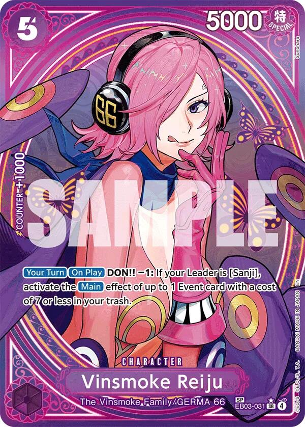Vinsmoke Reiju (SP) [Extra Booster: One Piece Heroines Edition] | Shuffle n Cut Hobbies & Games