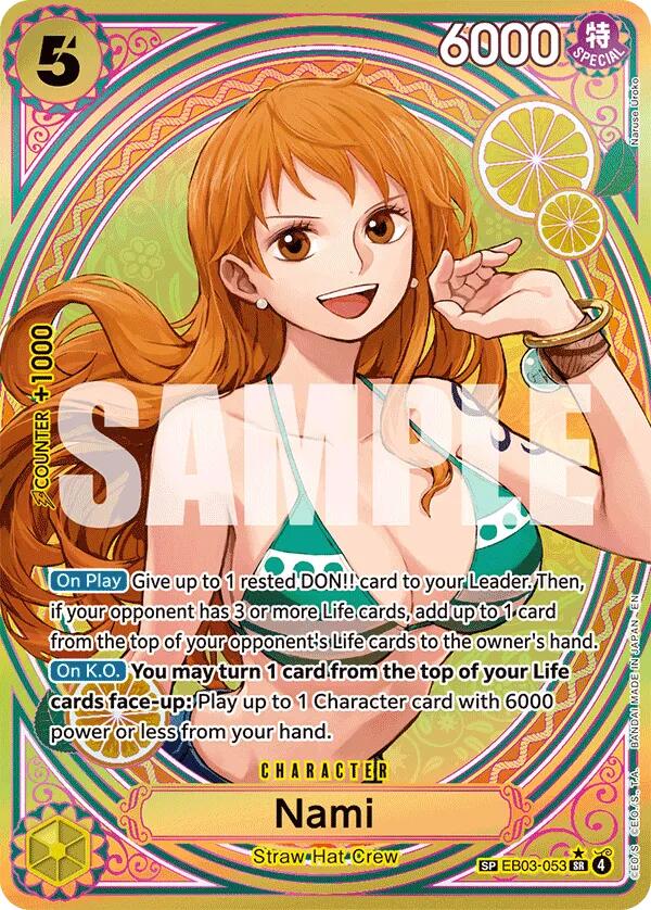 Nami (SP) [Extra Booster: One Piece Heroines Edition] | Shuffle n Cut Hobbies & Games