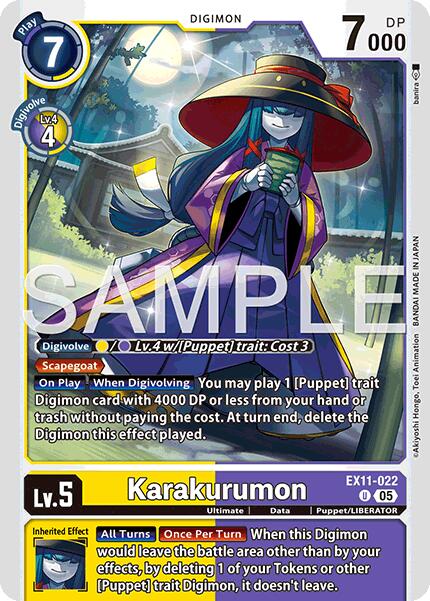 Karakurumon [EX11-022] [Dawn of Liberator] | Shuffle n Cut Hobbies & Games