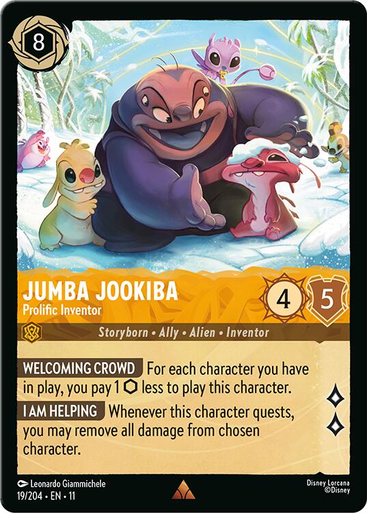 Jumba Jookiba - Prolific Inventor (19/204) [Winterspell] | Shuffle n Cut Hobbies & Games