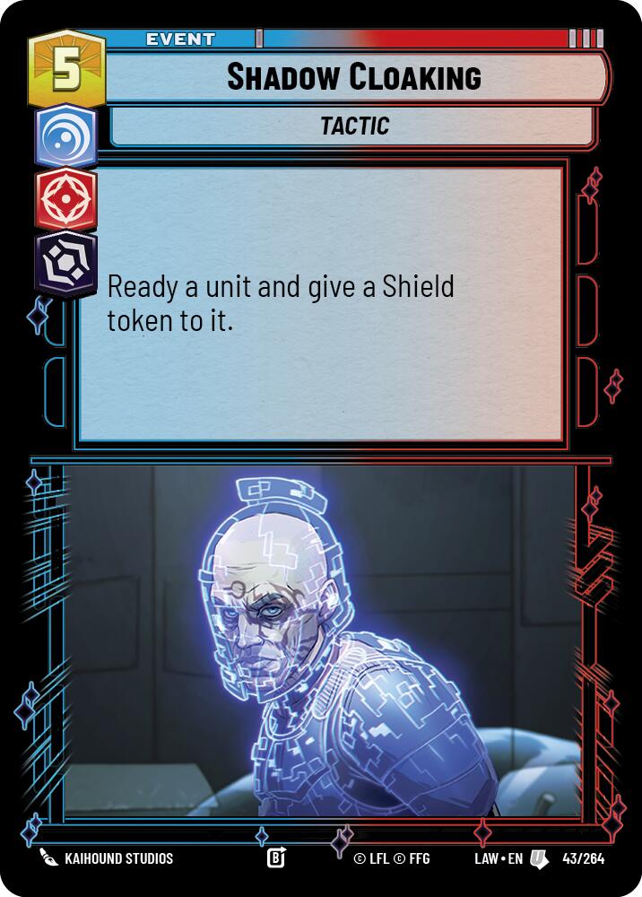Shadow Cloaking (43/264) (43/264) [A Lawless Time] | Shuffle n Cut Hobbies & Games