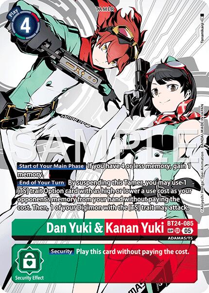 Dan Yuki & Kanan Yuki [BT24-085] (SP) [Time Stranger] | Shuffle n Cut Hobbies & Games