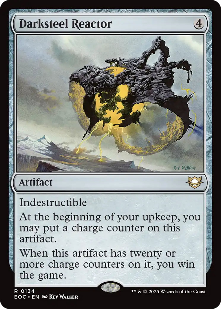 Darksteel Reactor [Edge of Eternities Commander] | Shuffle n Cut Hobbies & Games
