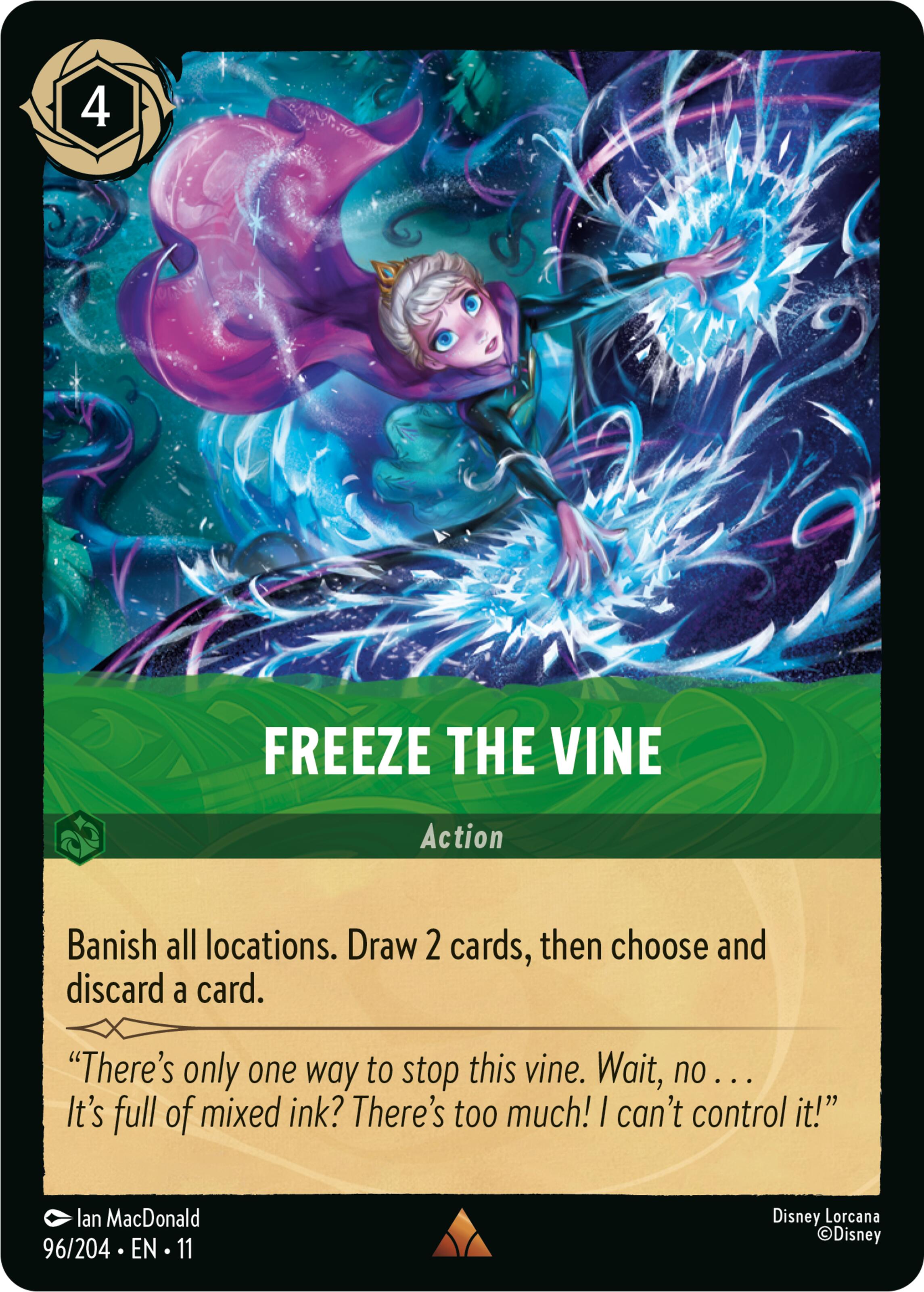 Freeze the Vine (96/204) [Winterspell] | Shuffle n Cut Hobbies & Games