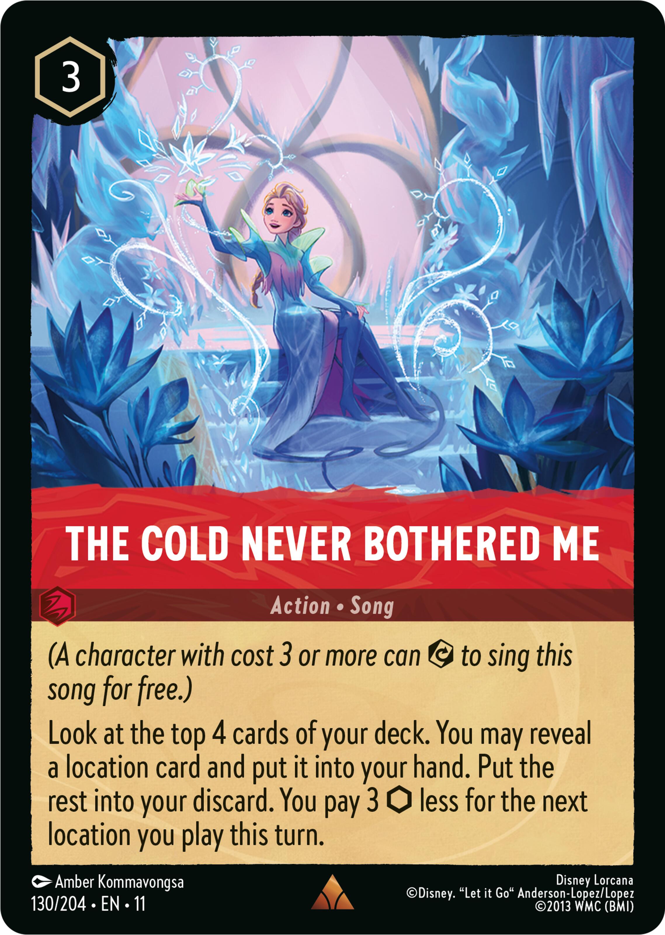 The Cold Never Bothered Me (130/204) [Winterspell] | Shuffle n Cut Hobbies & Games