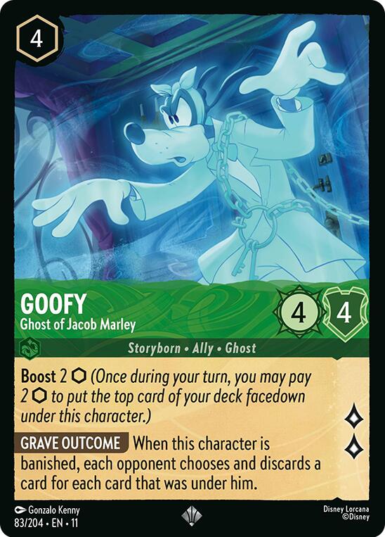 Goofy - Ghost of Jacob Marley (83/204) [Winterspell] | Shuffle n Cut Hobbies & Games