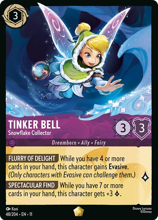 Tinker Bell - Snowflake Collector (48/204) [Winterspell] | Shuffle n Cut Hobbies & Games