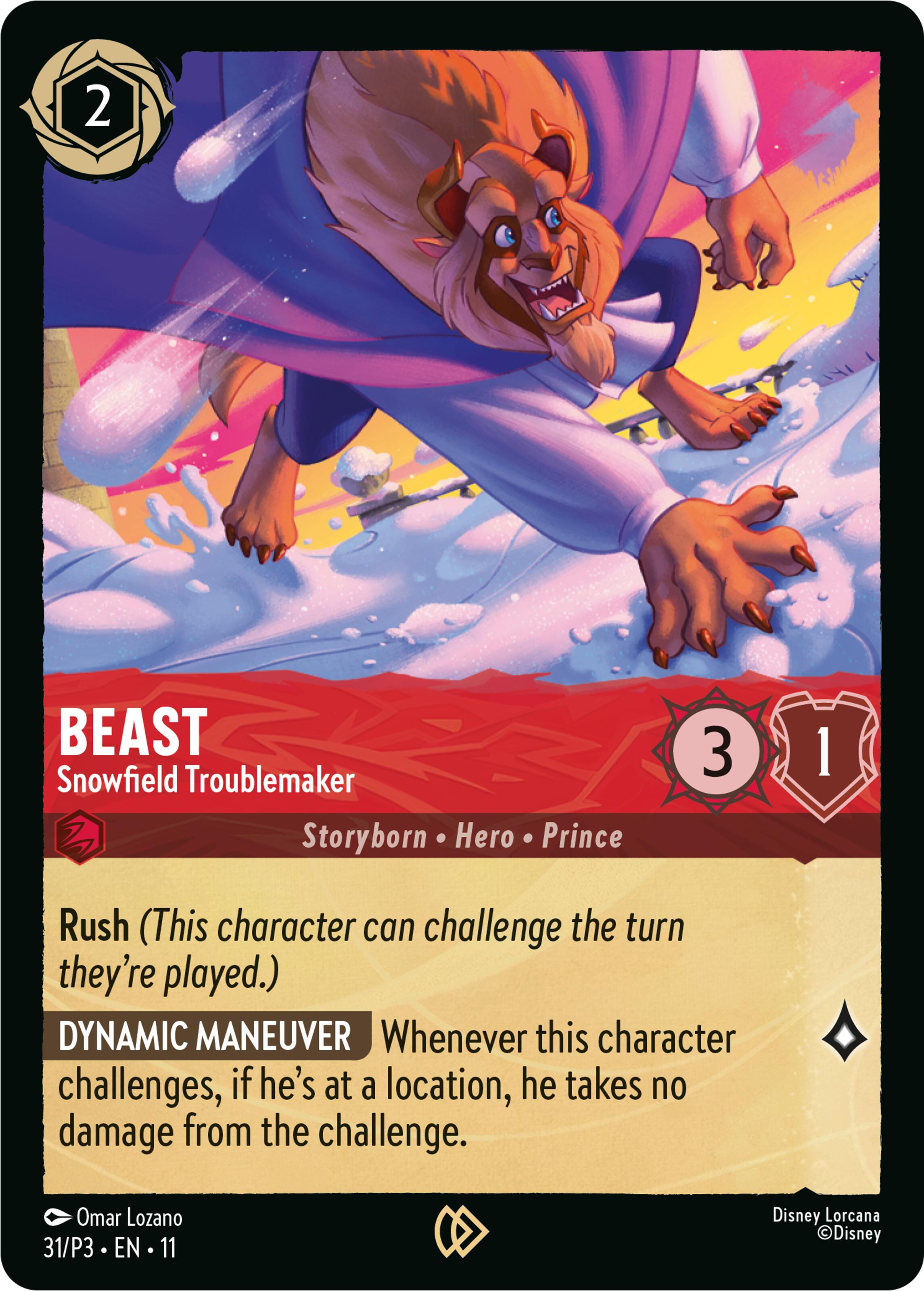 Beast - Snowfield Troublemaker (31) [Promo Cards] | Shuffle n Cut Hobbies & Games