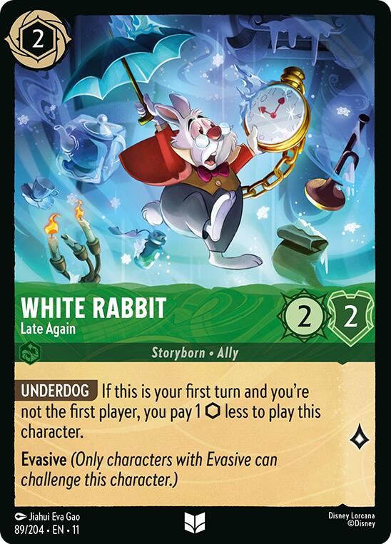White Rabbit - Late Again (89/204) [Winterspell] | Shuffle n Cut Hobbies & Games