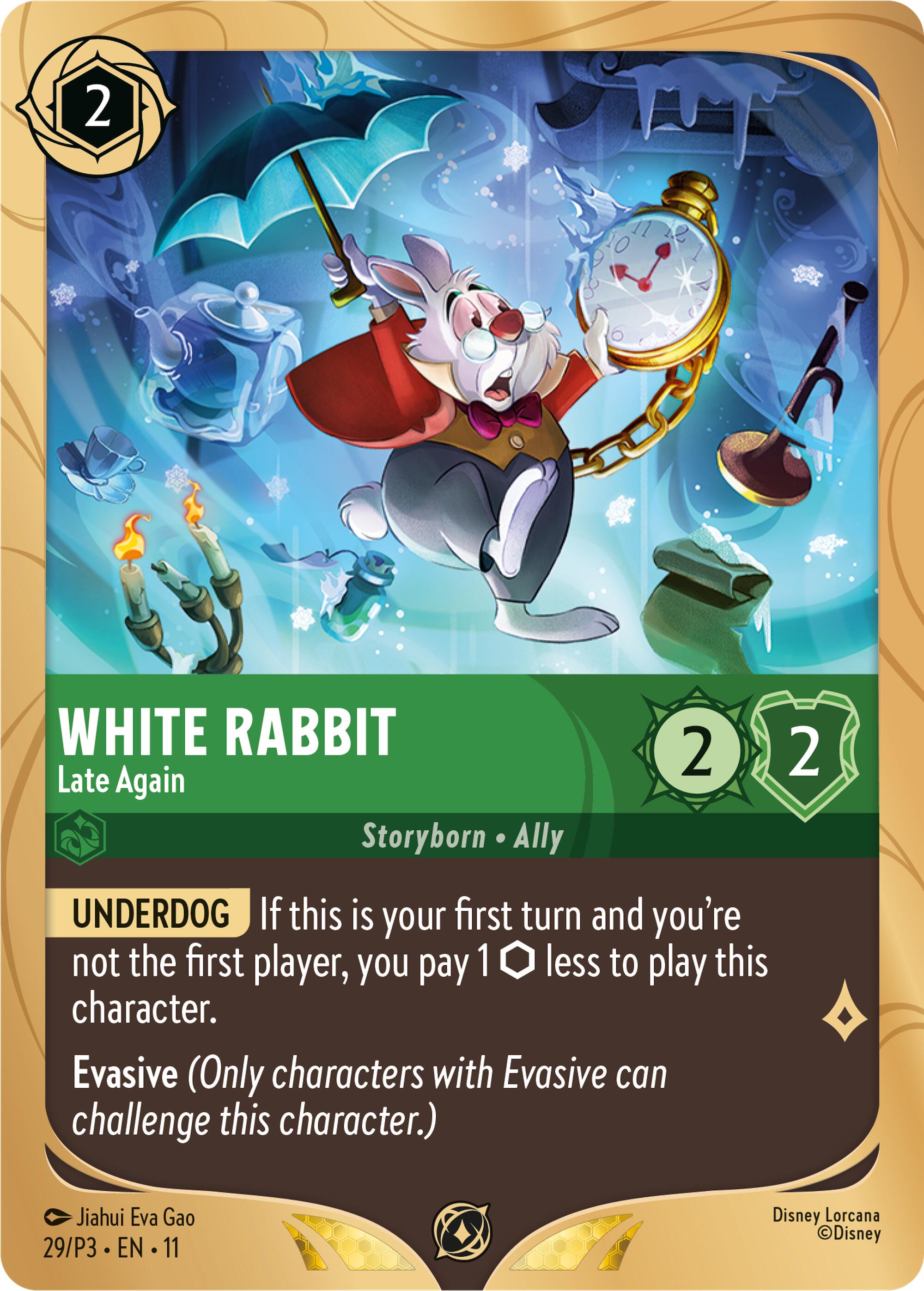 White Rabbit - Late Again (29) [Promo Cards] | Shuffle n Cut Hobbies & Games