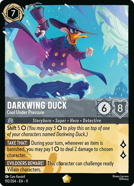 Darkwing Duck - Cool Under Pressure (192/204) [Winterspell] | Shuffle n Cut Hobbies & Games