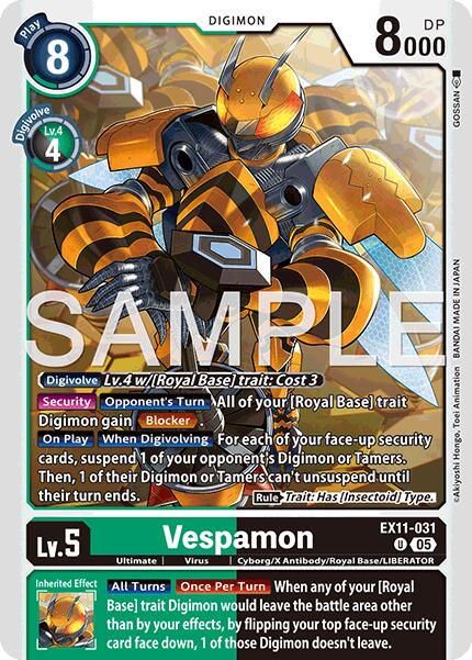 Vespamon [EX11-031] [Dawn of Liberator] | Shuffle n Cut Hobbies & Games