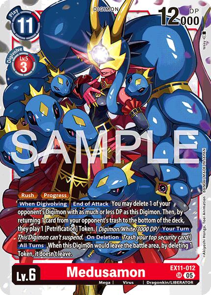 Medusamon [EX11-012] [Dawn of Liberator] | Shuffle n Cut Hobbies & Games