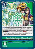 Unique Emblem: Honeycomb Commander [P] (Dawn of Liberator Box Topper) [Promotional Cards]
