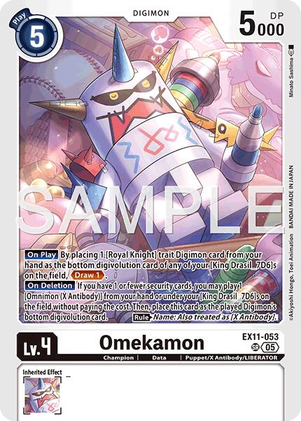 Omekamon [EX11-053] [Dawn of Liberator] | Shuffle n Cut Hobbies & Games
