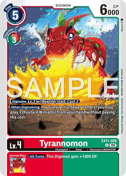 Tyrannomon [EX11-009] [Dawn of Liberator] | Shuffle n Cut Hobbies & Games