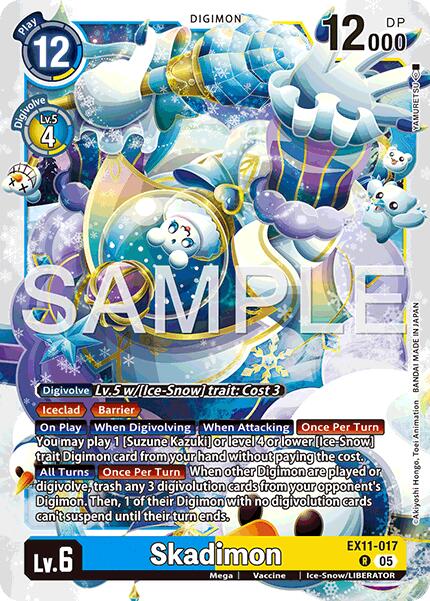 Skadimon [EX11-017] [Dawn of Liberator] | Shuffle n Cut Hobbies & Games