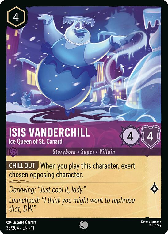 Isis Vanderchill - Ice Queen of St. Canard (38/204) [Winterspell] | Shuffle n Cut Hobbies & Games