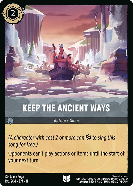Keep the Ancient Ways (196/204) [Winterspell] | Shuffle n Cut Hobbies & Games