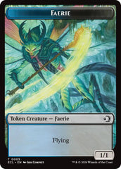 Faerie // Goblin Double-Sided Token [Lorwyn Eclipsed Tokens] | Shuffle n Cut Hobbies & Games