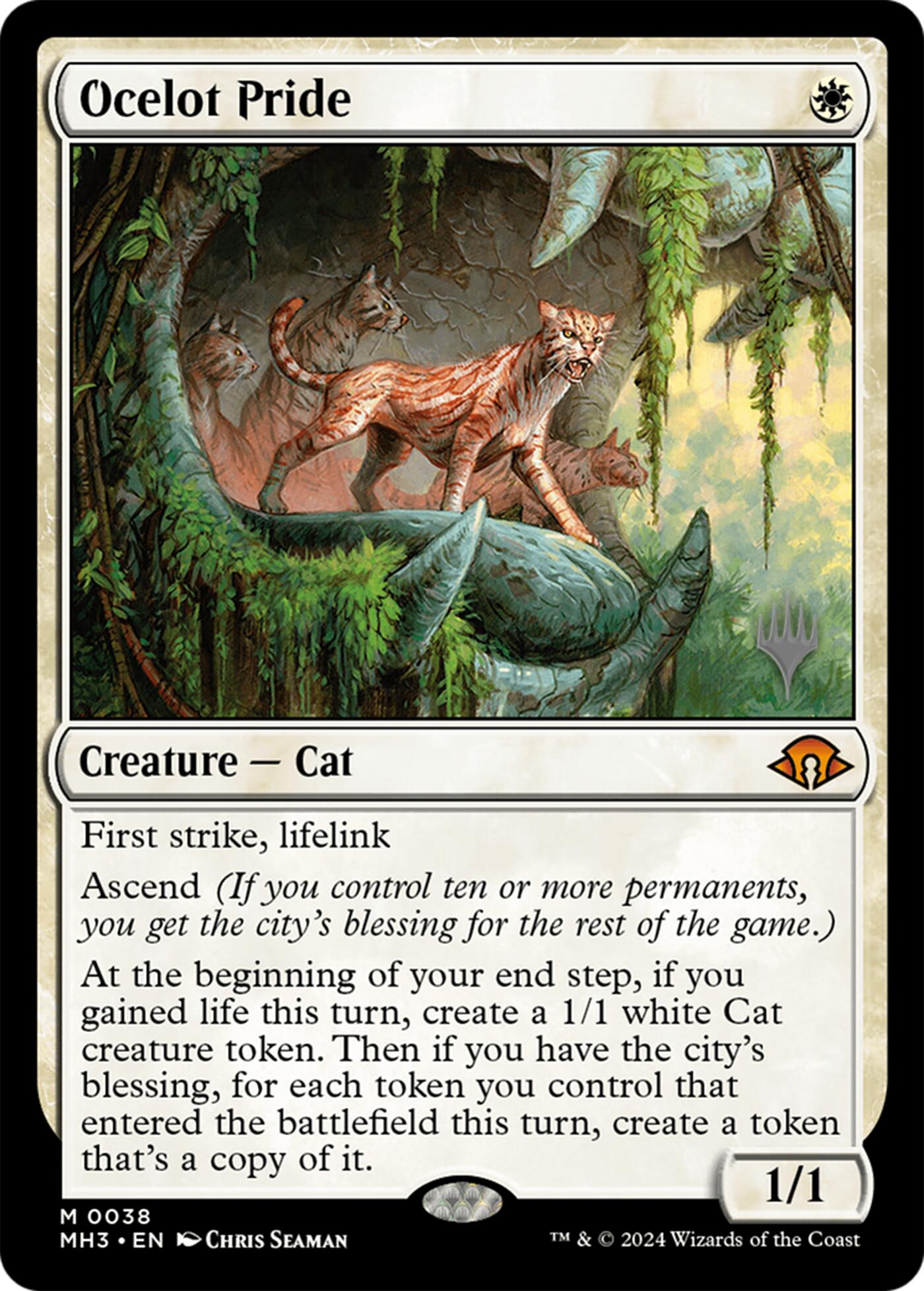 Ocelot Pride [Lorwyn Eclipsed Promos] | Shuffle n Cut Hobbies & Games