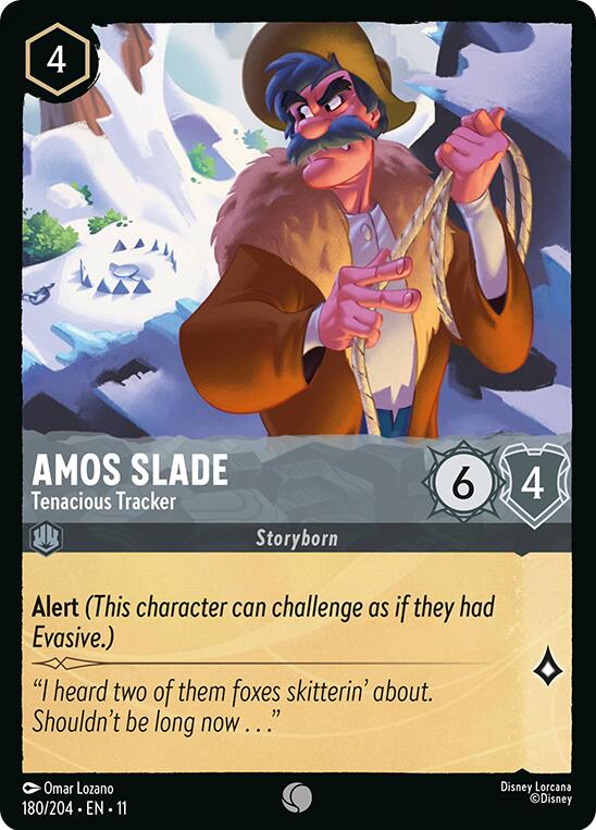 Amos Slade - Tenacious Tracker (180/204) [Winterspell] | Shuffle n Cut Hobbies & Games