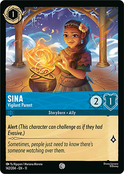 Sina - Vigilant Parent (142/204) [Winterspell] | Shuffle n Cut Hobbies & Games