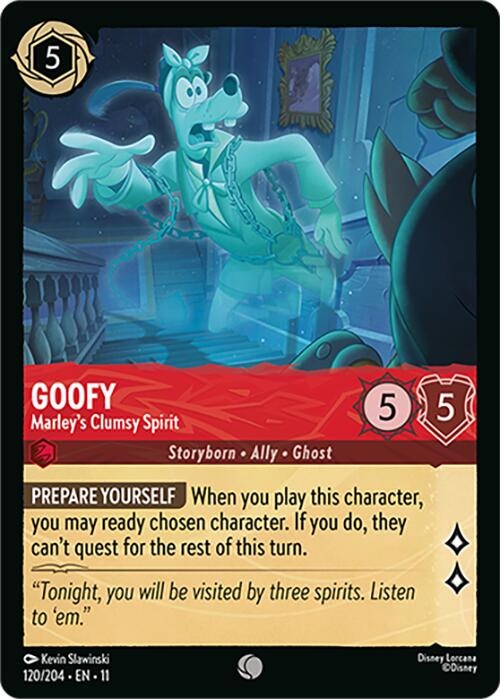 Goofy - Marley's Clumsy Spirit (120/204) [Winterspell] | Shuffle n Cut Hobbies & Games