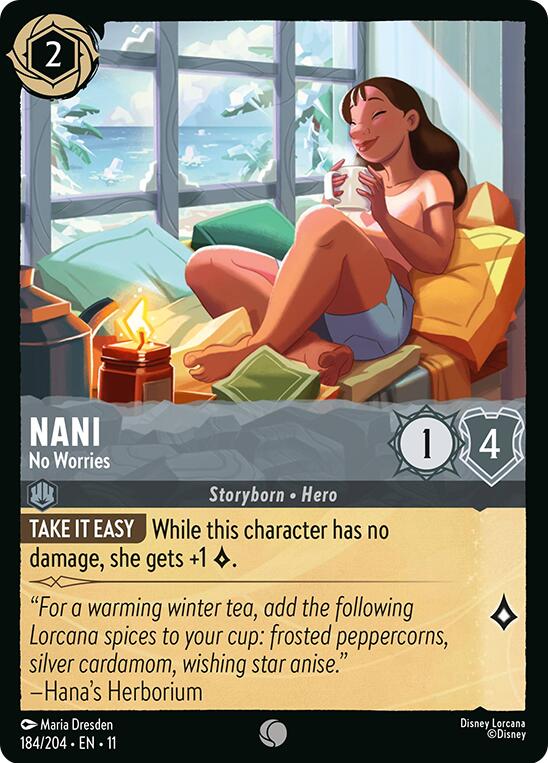 Nani - No Worries (184/204) [Winterspell] | Shuffle n Cut Hobbies & Games
