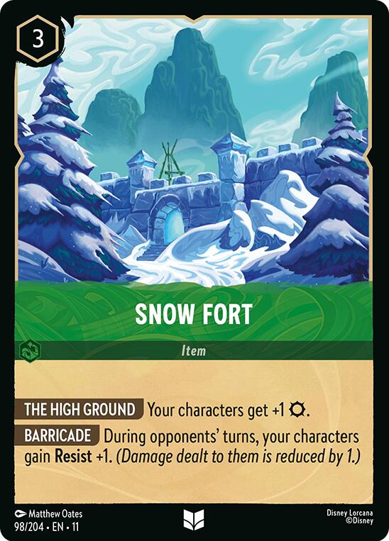 Snow Fort (98/204) [Winterspell] | Shuffle n Cut Hobbies & Games
