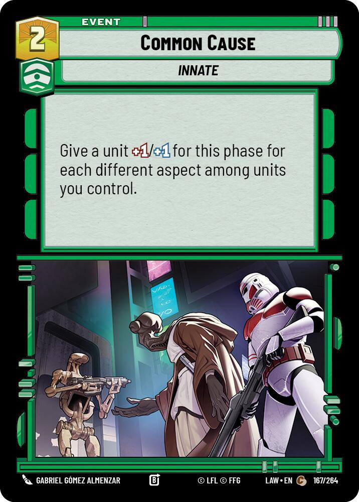 Common Cause (167/264) (167/264) [A Lawless Time] | Shuffle n Cut Hobbies & Games