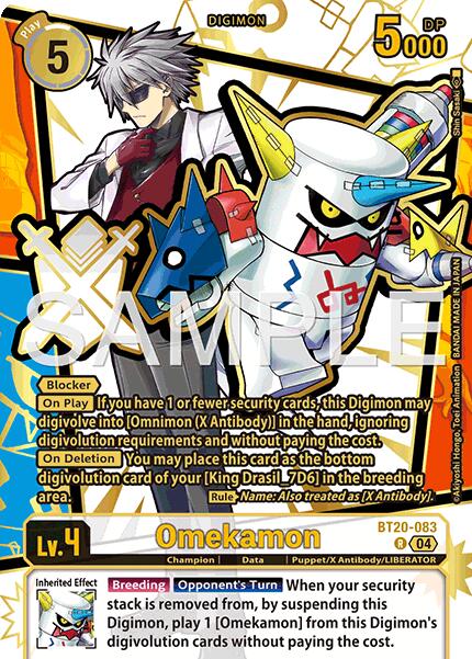 Omekamon [BT20-083] (Rare Pull) [Dawn of Liberator] | Shuffle n Cut Hobbies & Games