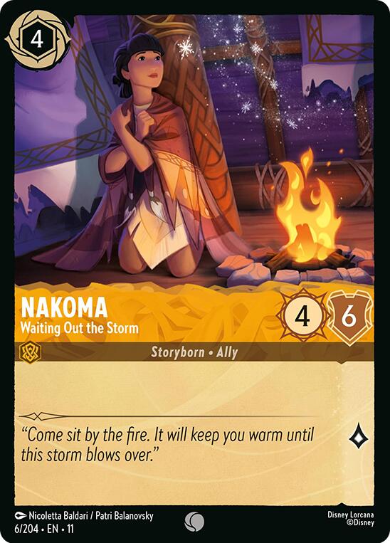Nakoma - Waiting Out the Storm (6/204) [Winterspell] | Shuffle n Cut Hobbies & Games