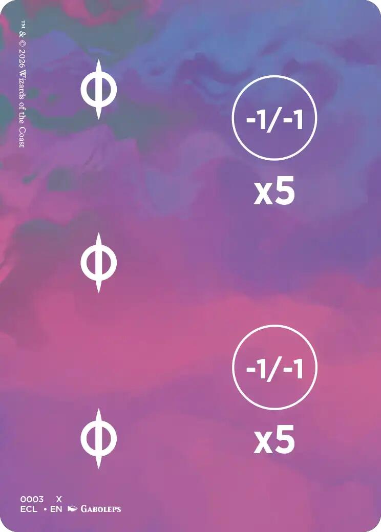 Punch Card Token [Lorwyn Eclipsed Tokens] | Shuffle n Cut Hobbies & Games
