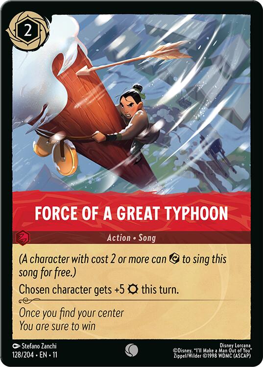 Force of a Great Typhoon (128/204) [Winterspell] | Shuffle n Cut Hobbies & Games