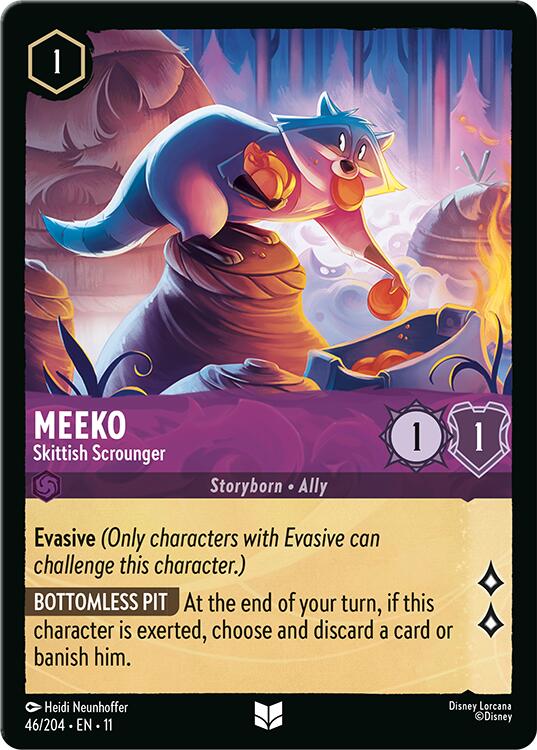 Meeko - Skittish Scrounger (46/204) [Winterspell] | Shuffle n Cut Hobbies & Games