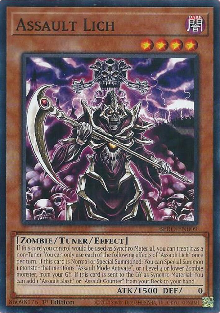 Assault Lich [BPRO-EN009] Common | Shuffle n Cut Hobbies & Games