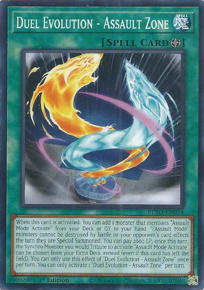 Duel Evolution - Assault Zone [BPRO-EN054] Common | Shuffle n Cut Hobbies & Games