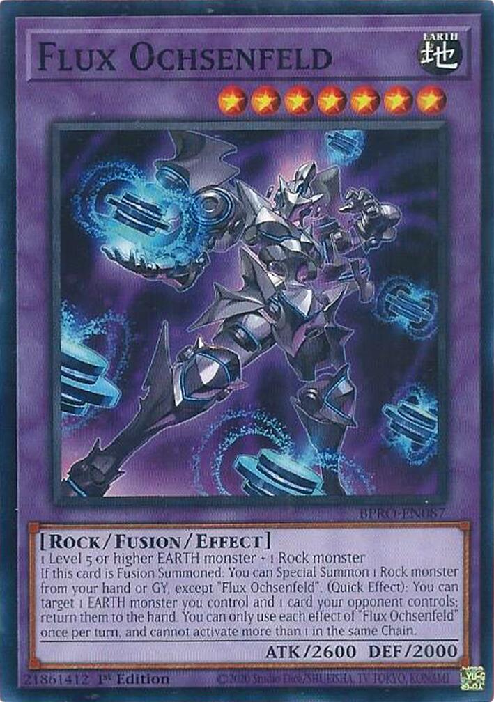 Flux Ochsenfeld [BPRO-EN087] Common | Shuffle n Cut Hobbies & Games