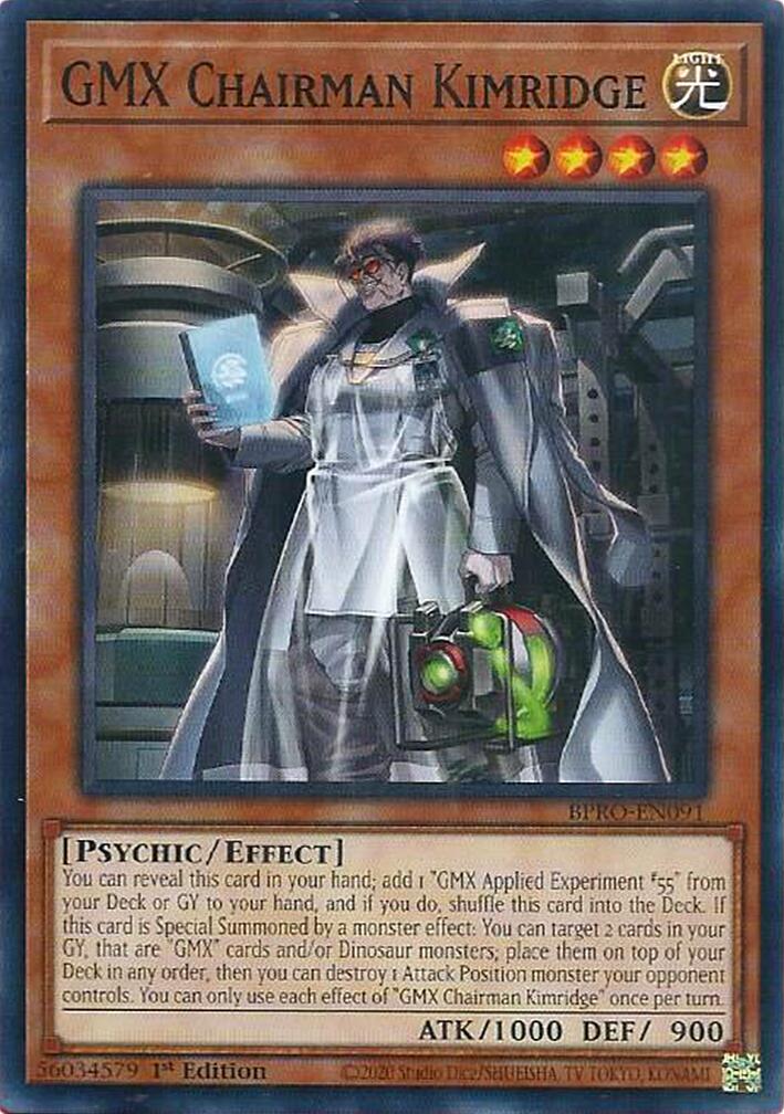 GMX Chairman Kimridge [BPRO-EN091] Common | Shuffle n Cut Hobbies & Games