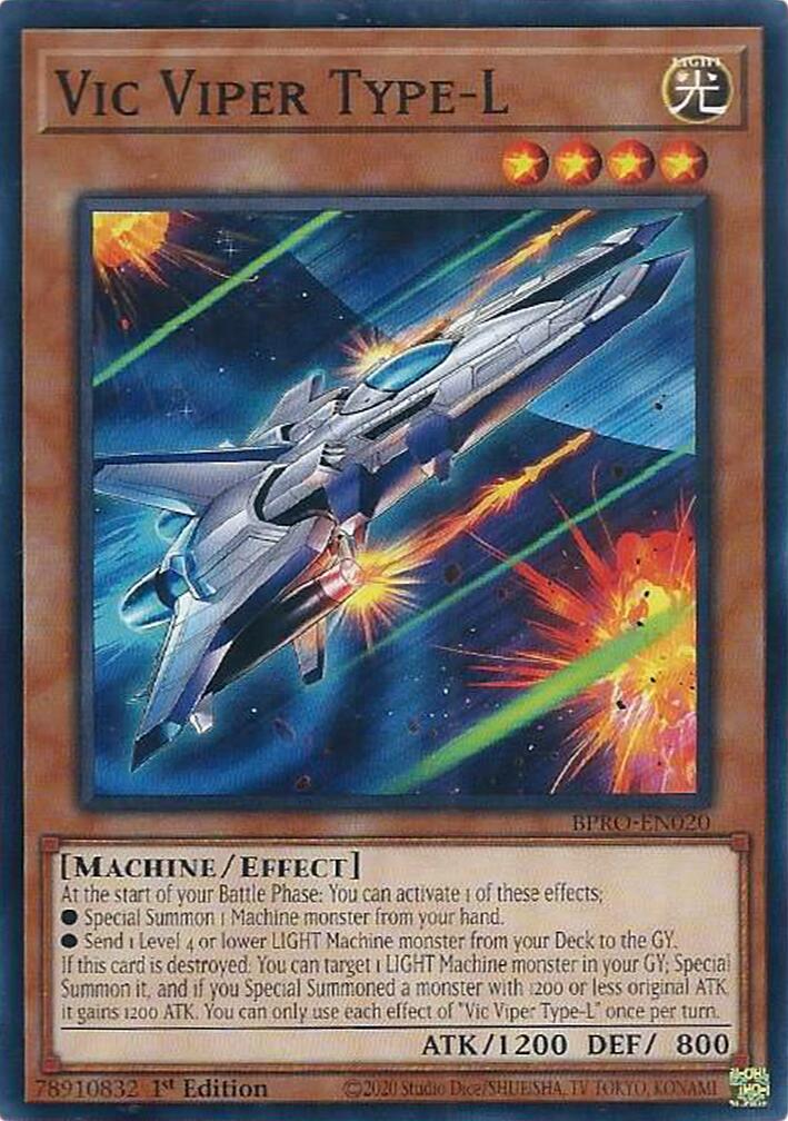 Vic Viper Type-L [BPRO-EN020] Common | Shuffle n Cut Hobbies & Games