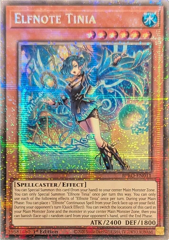 Elfnote Tinia (Starlight Rare) [BPRO-EN011] Starlight Rare | Shuffle n Cut Hobbies & Games