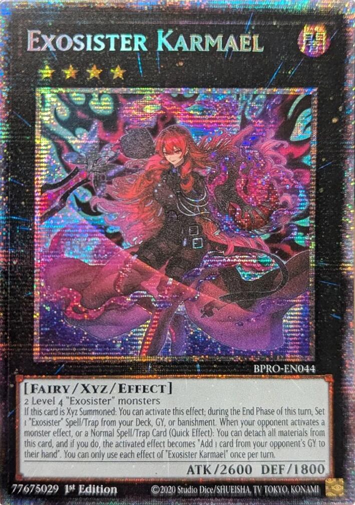 Exosister Karmael (Starlight Rare) [BPRO-EN044] Starlight Rare | Shuffle n Cut Hobbies & Games