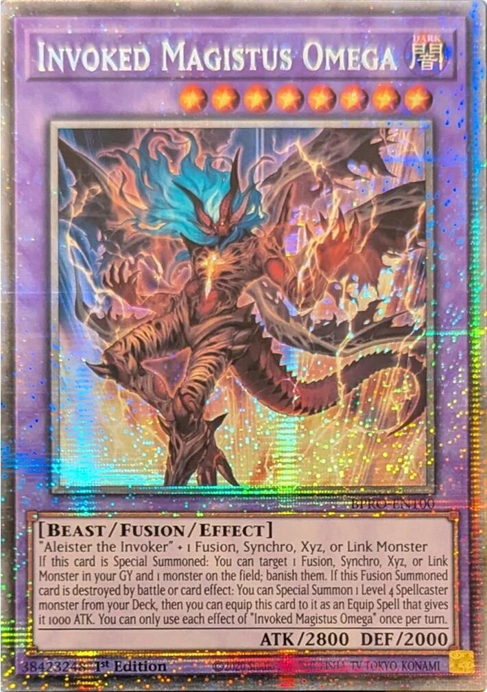 Invoked Magistus Omega (Starlight Rare) [BPRO-EN100] Starlight Rare | Shuffle n Cut Hobbies & Games